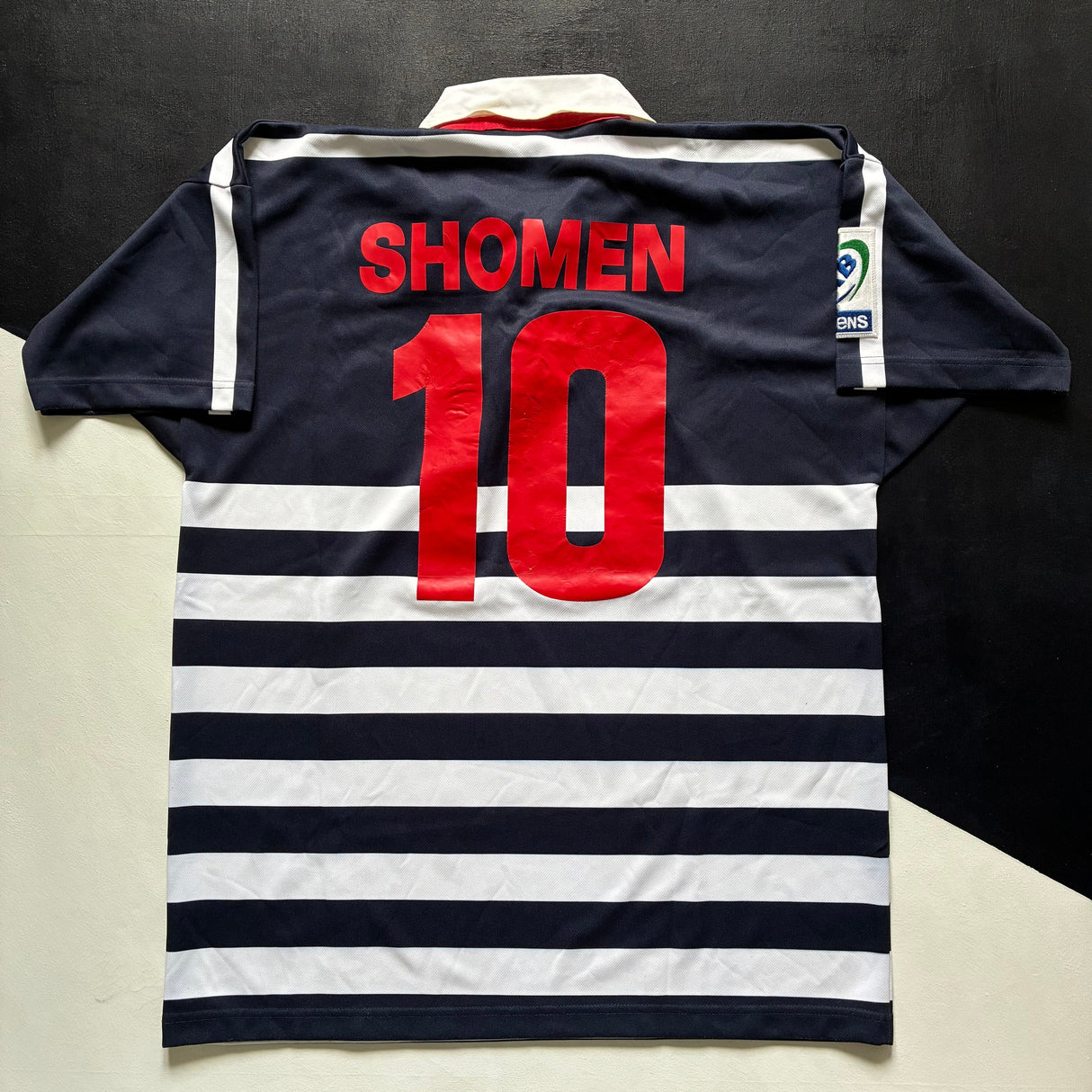 Japan National Rugby Sevens Team Jersey 2003 Away Match Worn XL Underdog Rugby - The Tier 2 Rugby Shop 