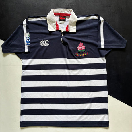 Japan National Rugby Sevens Team Jersey 2003 Away Match Worn XL Underdog Rugby - The Tier 2 Rugby Shop 