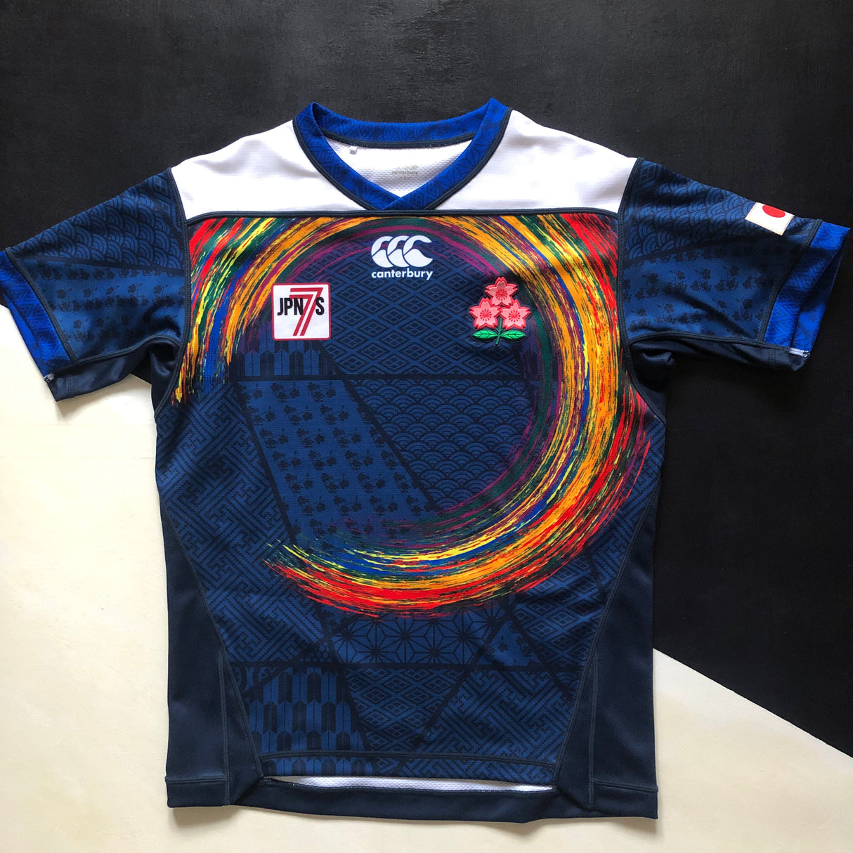 Japan National Rugby Sevens Team Jersey 2022 Away Large Underdog Rugby - The Tier 2 Rugby Shop 