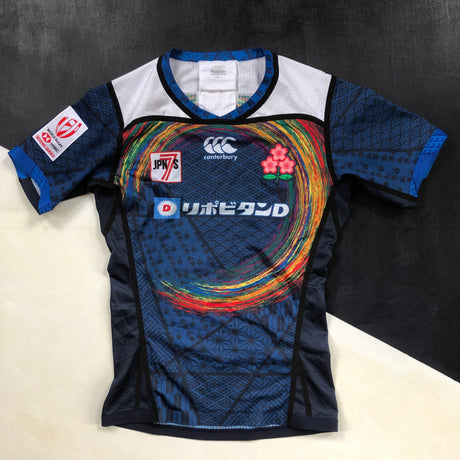 Japan National Rugby Sevens Team Jersey 2022 Away Match Worn XL Underdog Rugby - The Tier 2 Rugby Shop 