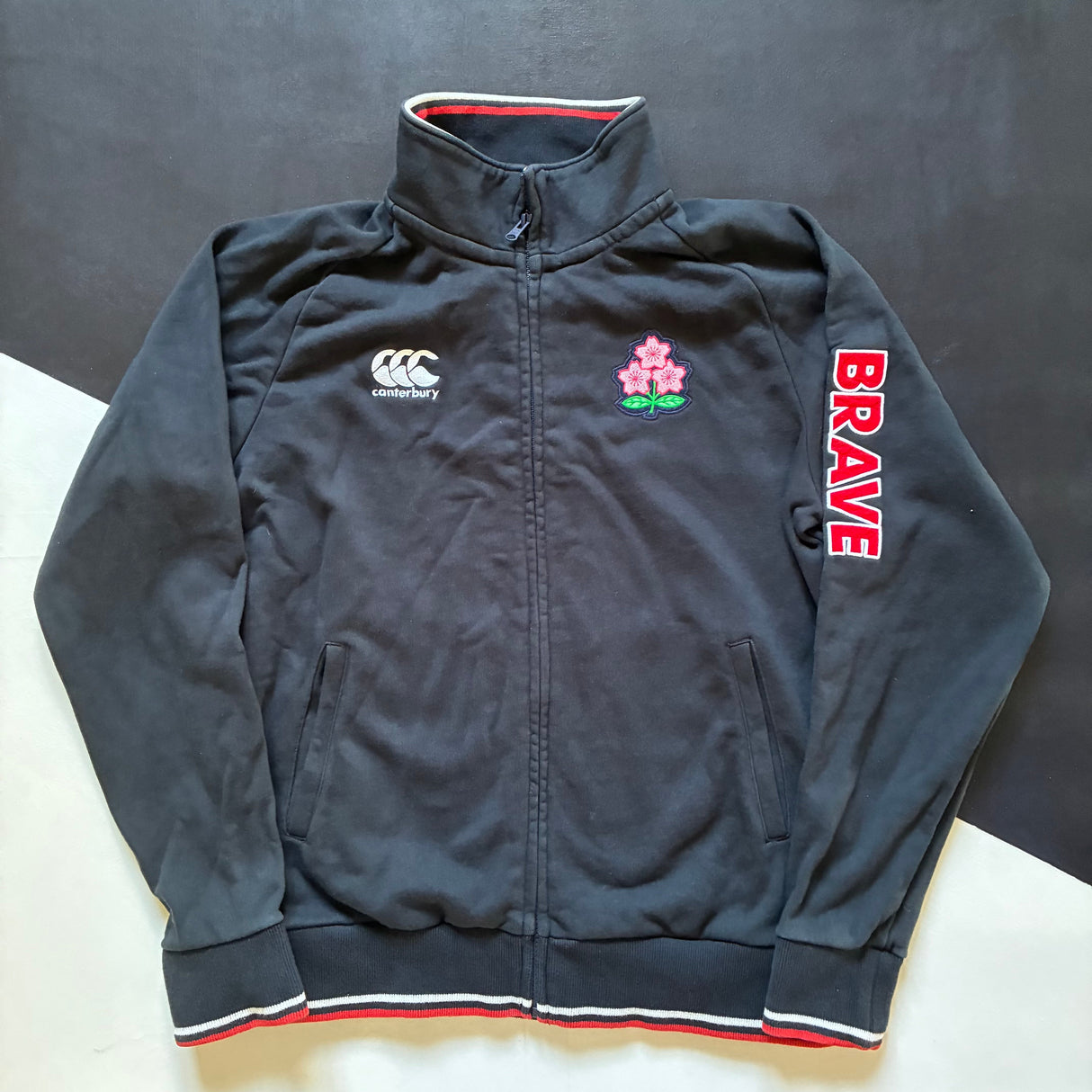 Japan National Rugby Team Jacket Large Underdog Rugby - The Tier 2 Rugby Shop 