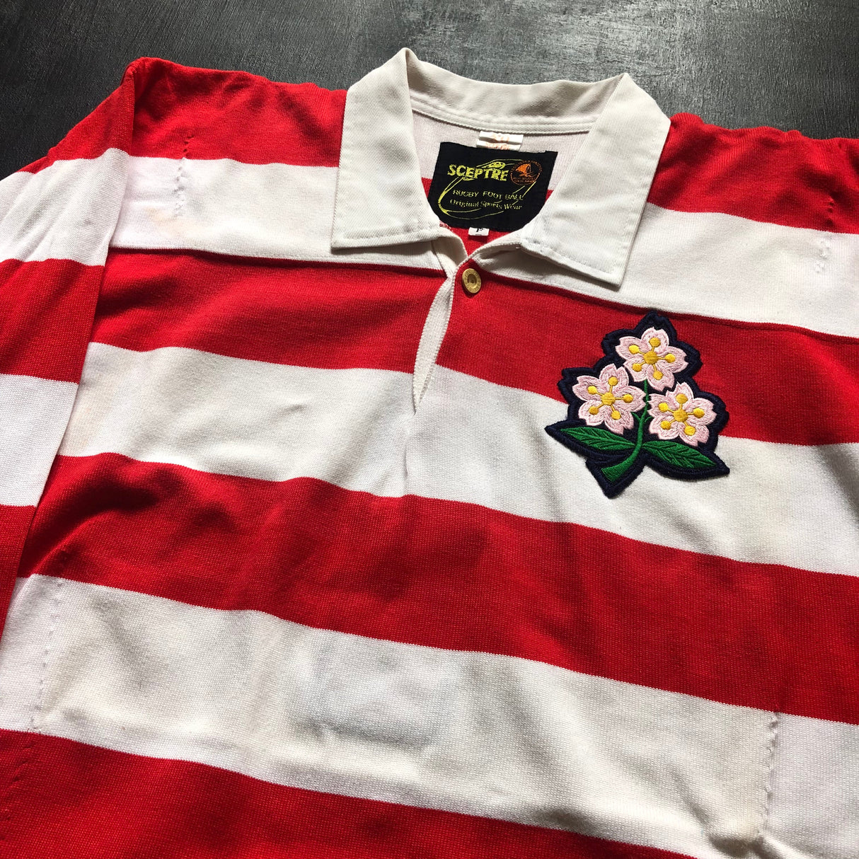 Japan National Rugby Team Jersey 1995/96 Match Worn XO Underdog Rugby - The Tier 2 Rugby Shop 