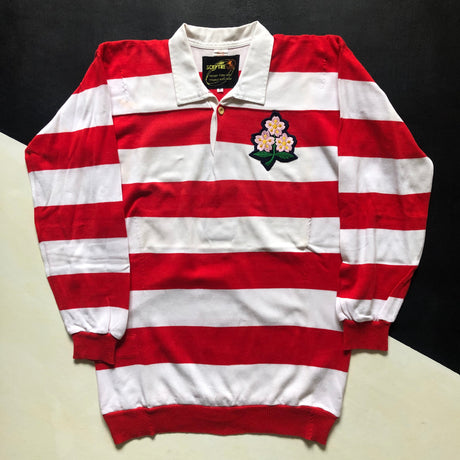 Japan National Rugby Team Jersey 1995/96 Match Worn XO Underdog Rugby - The Tier 2 Rugby Shop 