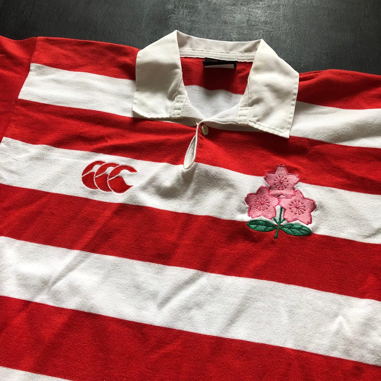 Japan National Rugby Team Jersey 1999 Medium Underdog Rugby - The Tier 2 Rugby Shop 