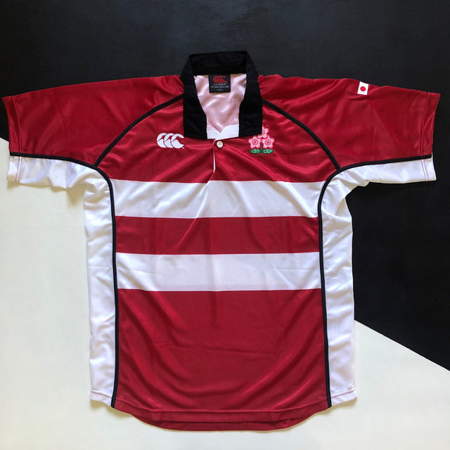 Japan National Rugby Team Jersey 2003/2004 Medium Underdog Rugby - The Tier 2 Rugby Shop 