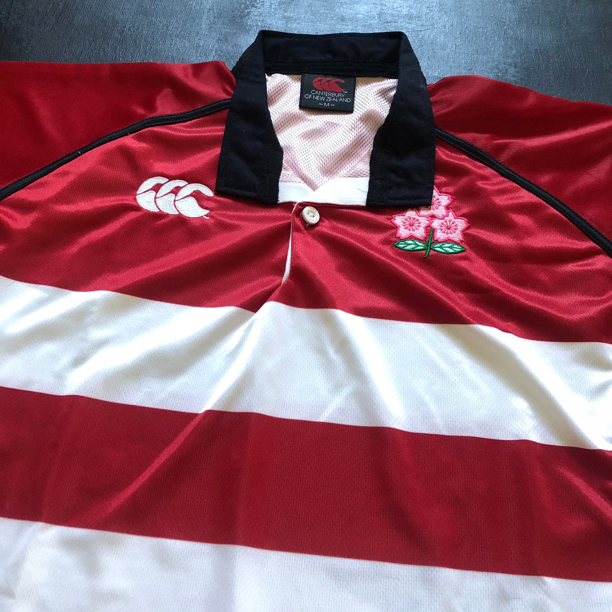 Japan National Rugby Team Jersey 2003/2004 Medium Underdog Rugby - The Tier 2 Rugby Shop 