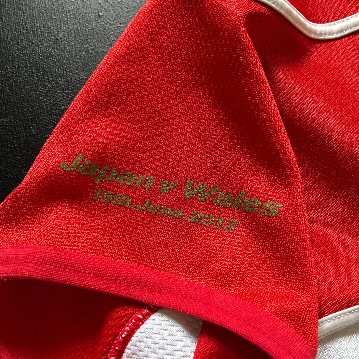 Japan National Rugby Team Jersey 2013 Match Worn 5L Underdog Rugby - The Tier 2 Rugby Shop 