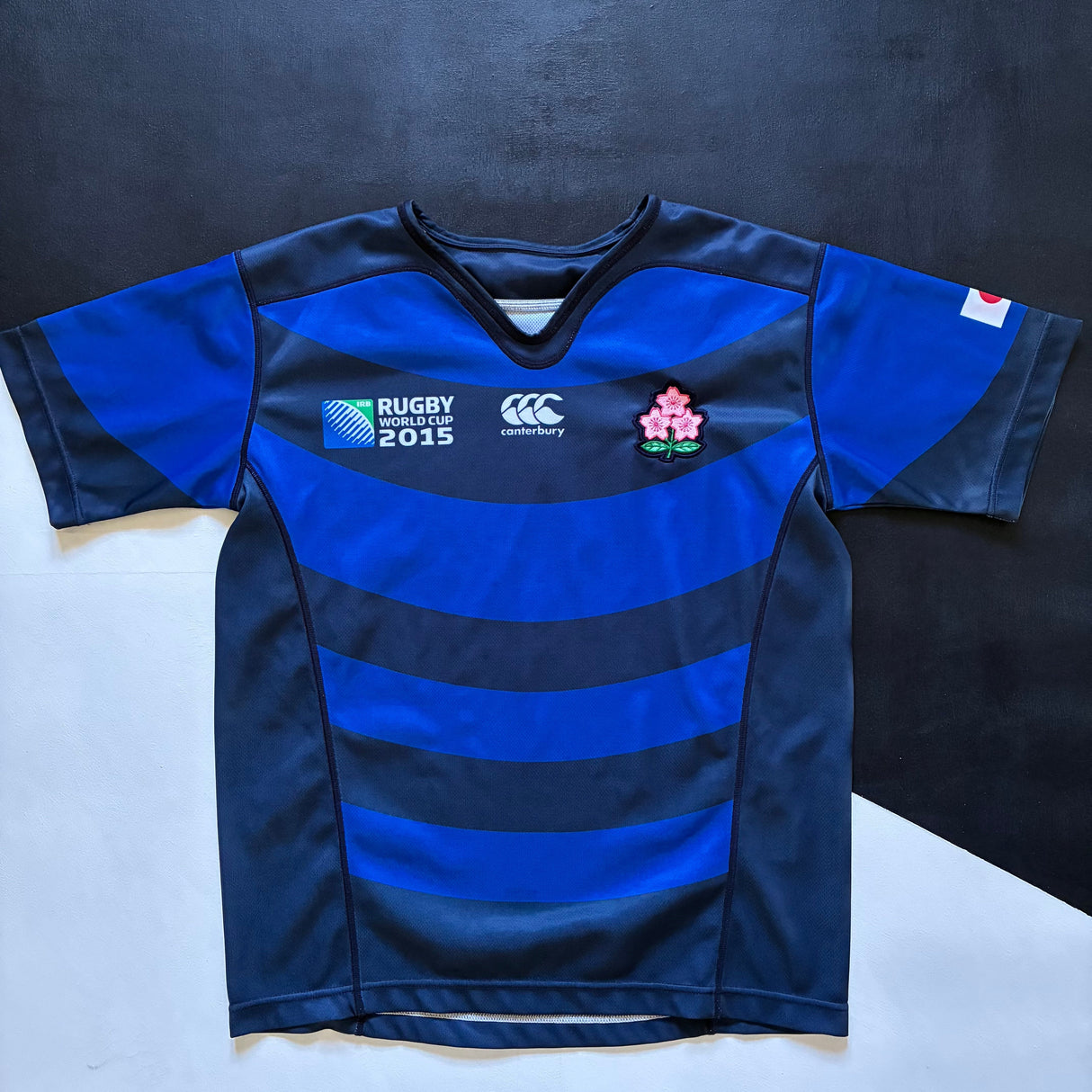 Japan National Rugby Team Jersey 2015 Rugby World Cup Away Medium Underdog Rugby - The Tier 2 Rugby Shop 