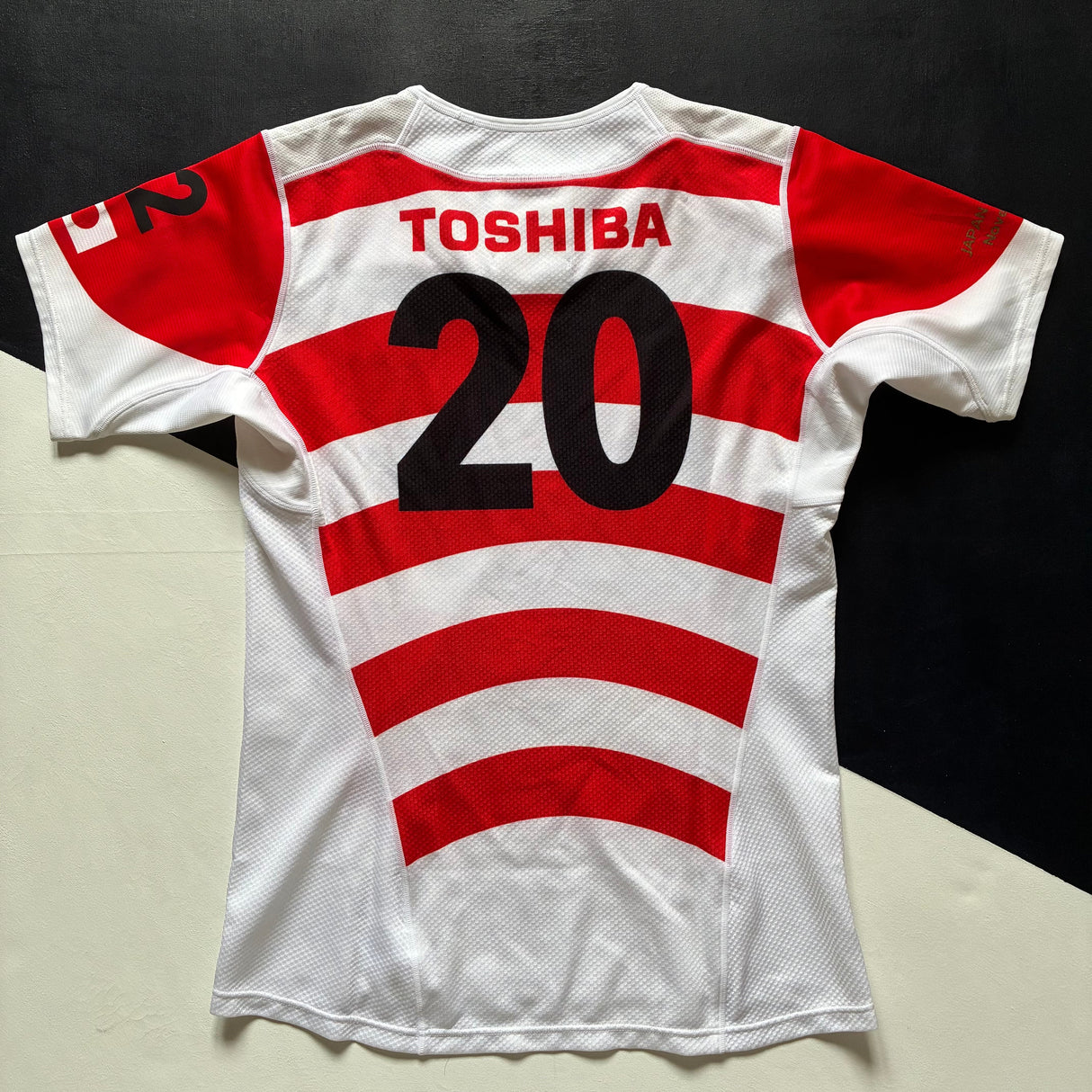 Japan National Rugby Team Jersey 2016 Match Worn 5L Underdog Rugby - The Tier 2 Rugby Shop 