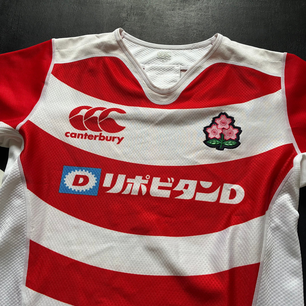 Japan National Rugby Team Jersey 2016 Match Worn 5L Underdog Rugby - The Tier 2 Rugby Shop 