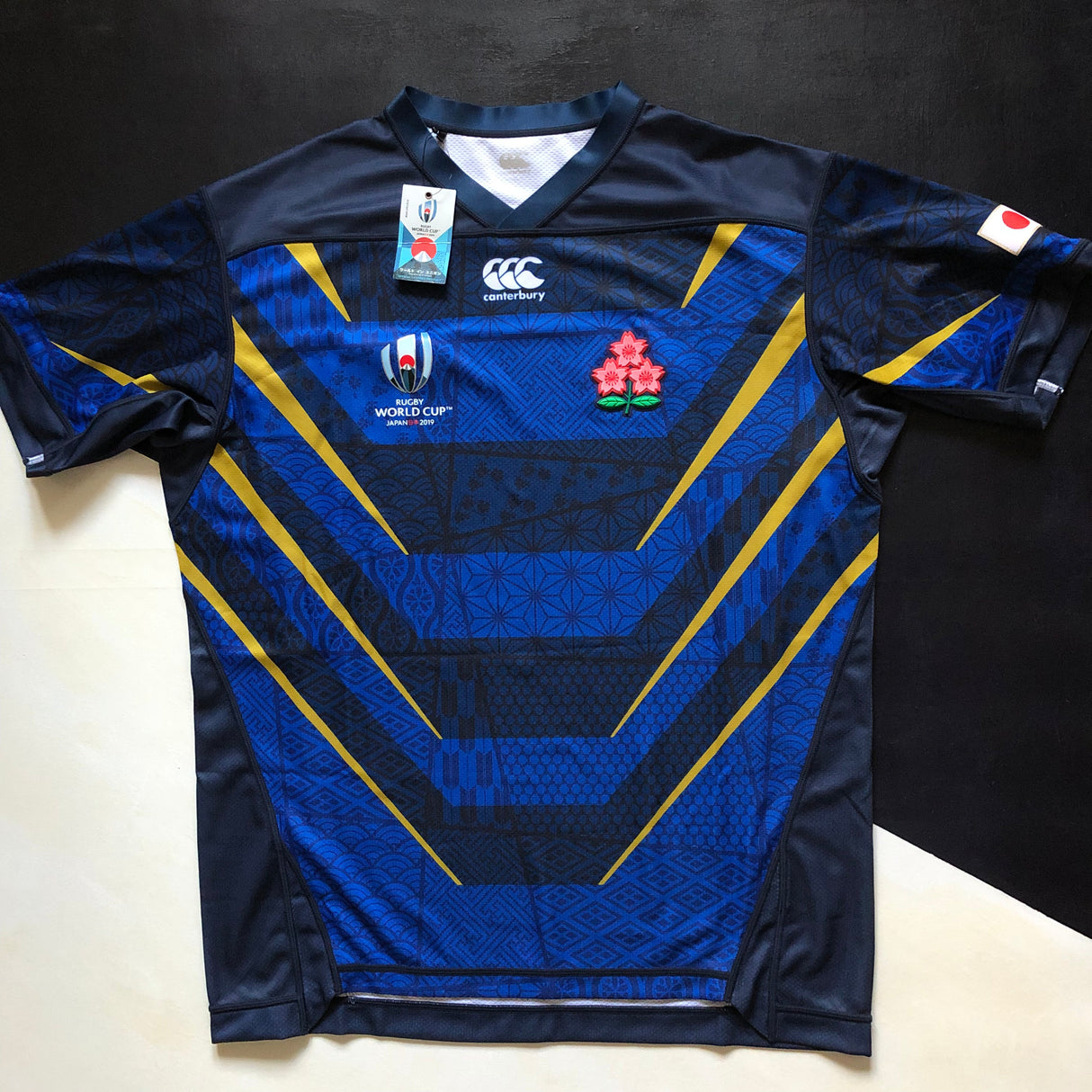 Japan National Rugby Team Jersey 2019 Rugby World Cup Away 3L BNWT Underdog Rugby - The Tier 2 Rugby Shop 