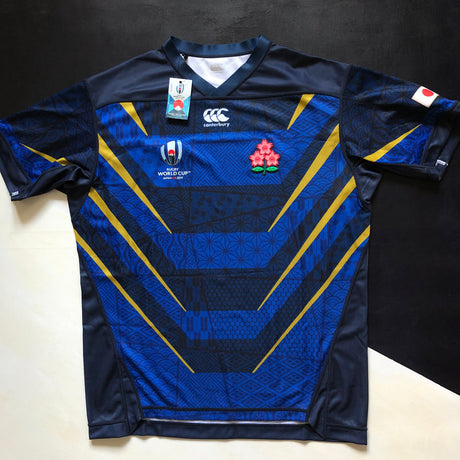 Japan National Rugby Team Jersey 2019 Rugby World Cup Away 3L BNWT Underdog Rugby - The Tier 2 Rugby Shop 