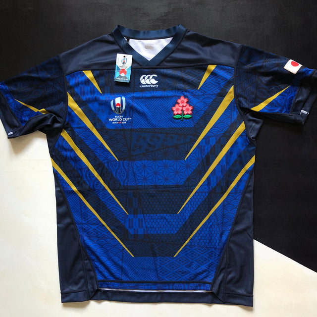 Japan National Rugby Team Jersey 2019 Rugby World Cup Away 3L BNWT Underdog Rugby - The Tier 2 Rugby Shop 