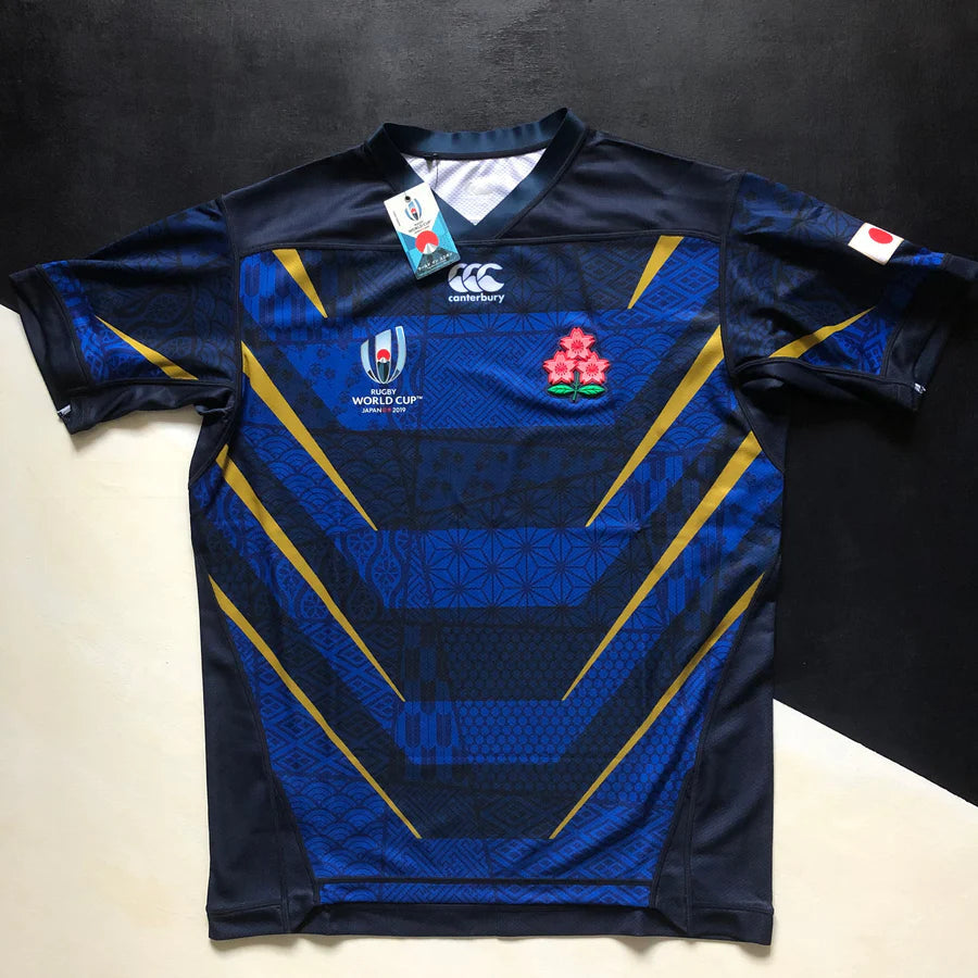 Japan National Rugby Team Jersey 2019 Rugby World Cup Away 4L BNWT Underdog Rugby - The Tier 2 Rugby Shop 