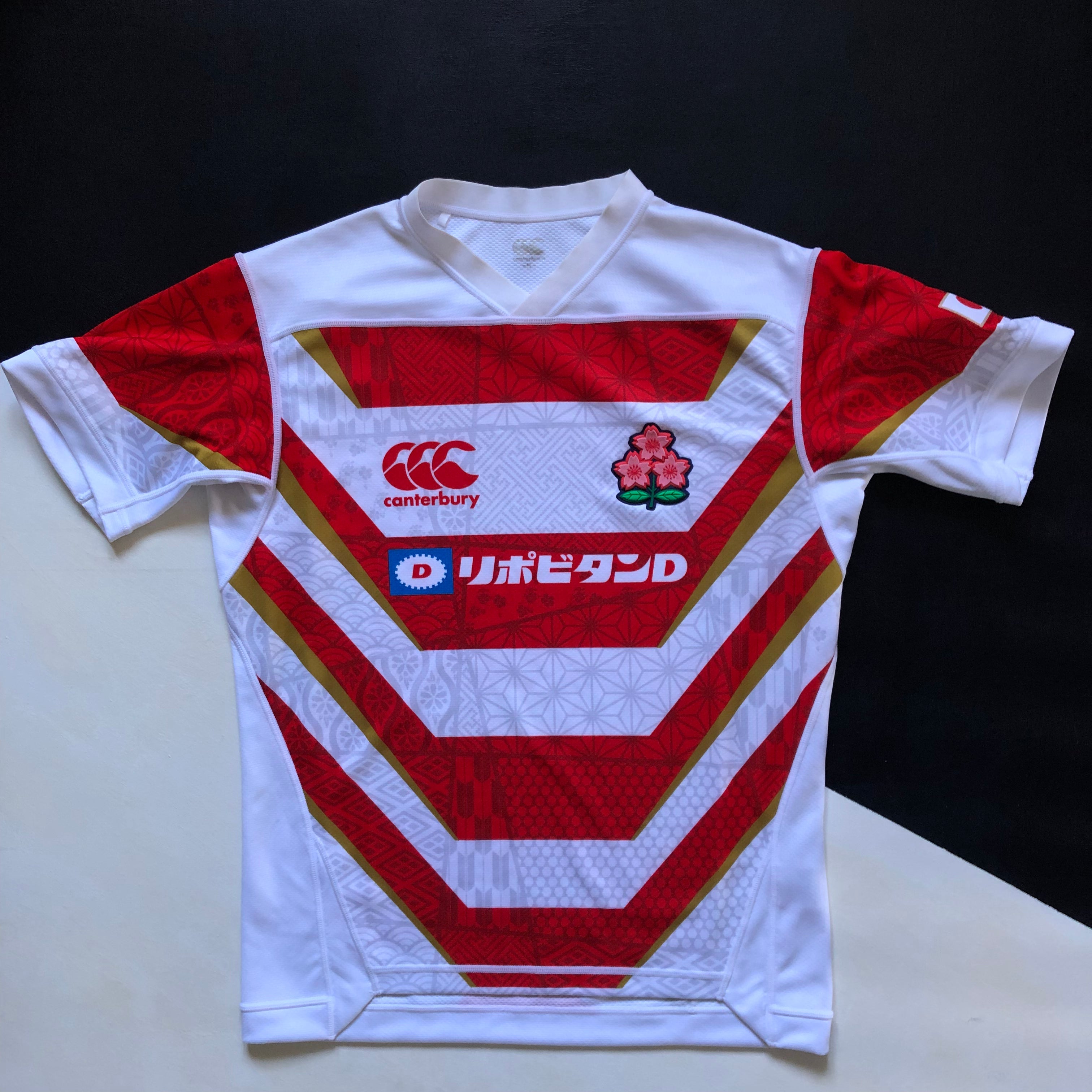 ウェア canterbury JAPAN NATIONAL RUGBY TEAM 2020 Tokyo olimpic Rugby 7s Japan Uniforms Alternate Jersey