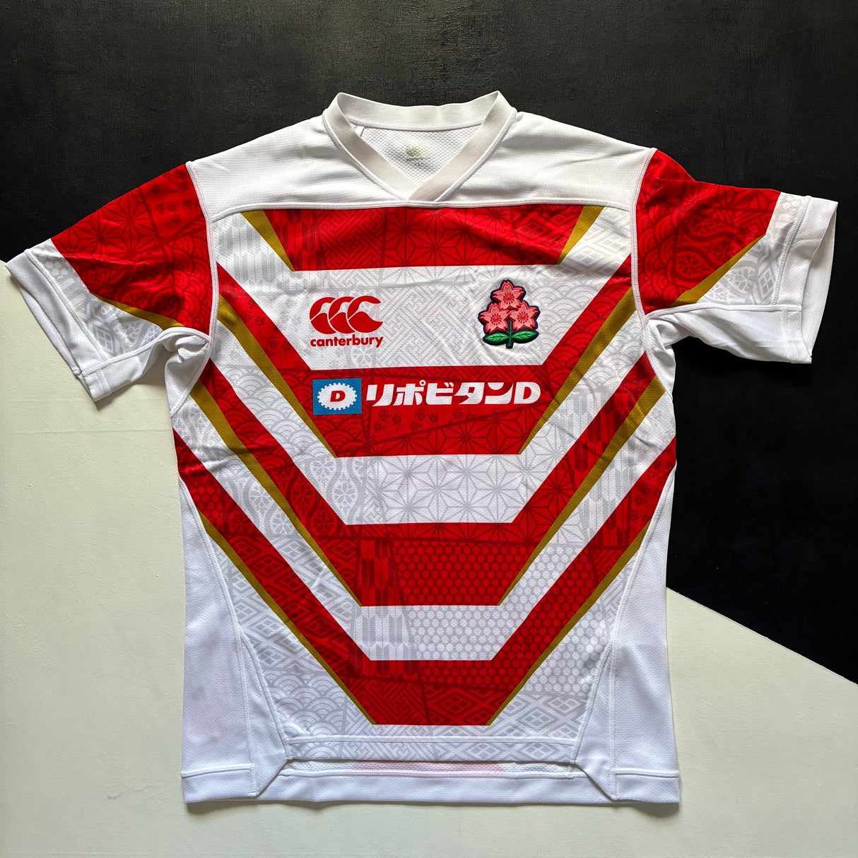 Japan National Rugby Team Jersey 2019/2020 Large Underdog Rugby - The Tier 2 Rugby Shop 