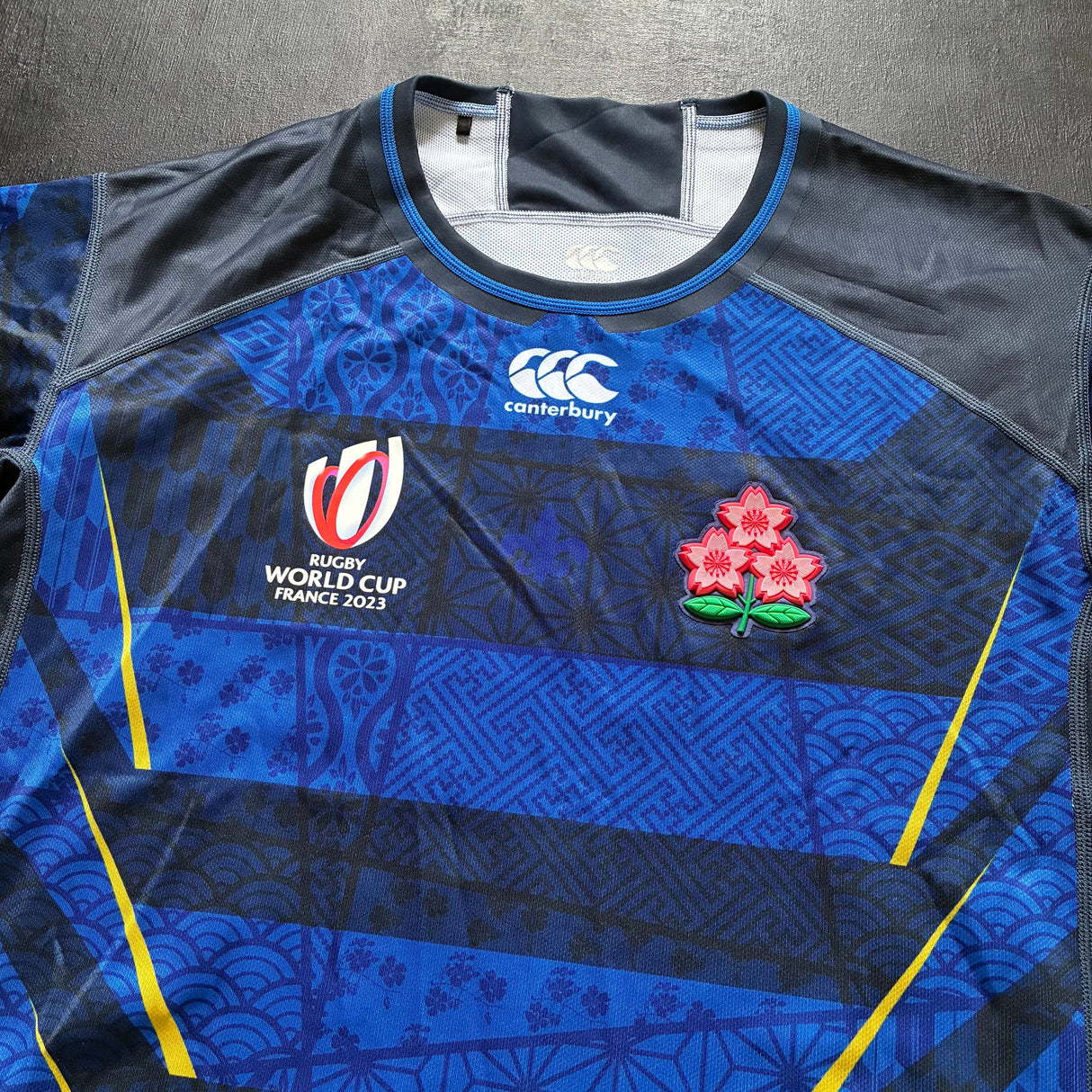 Japan National Rugby Team Jersey 2023 Rugby World Cup Away XL Underdog Rugby - The Tier 2 Rugby Shop 