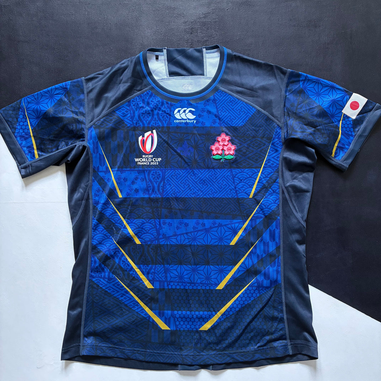 Japan National Rugby Team Jersey 2023 Rugby World Cup Away XL Underdog Rugby - The Tier 2 Rugby Shop 