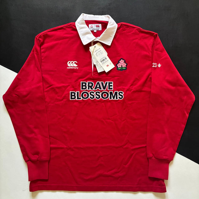 Japan National Rugby Team Supporters Vintage Style Jersey 3L BNWT Underdog Rugby - The Tier 2 Rugby Shop 