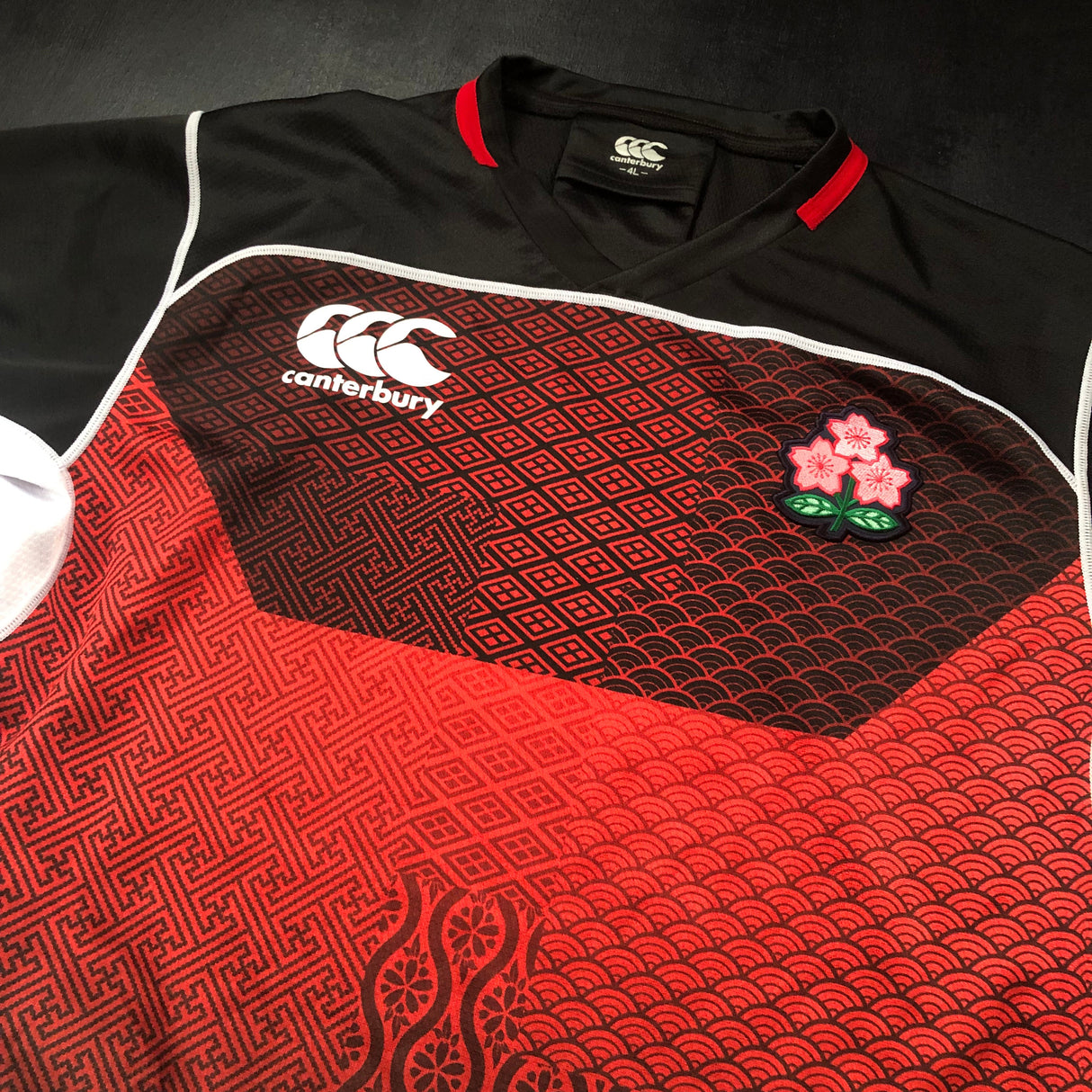 Japan National Rugby Team Training Jersey 4L Underdog Rugby - The Tier 2 Rugby Shop 