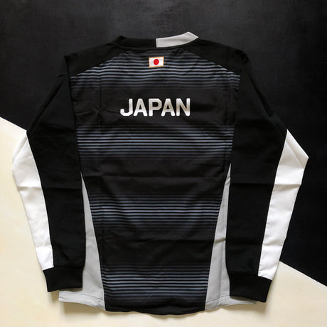 Japan National Rugby Team Training Pullover (Grey) Underdog Rugby - The Tier 2 Rugby Shop 