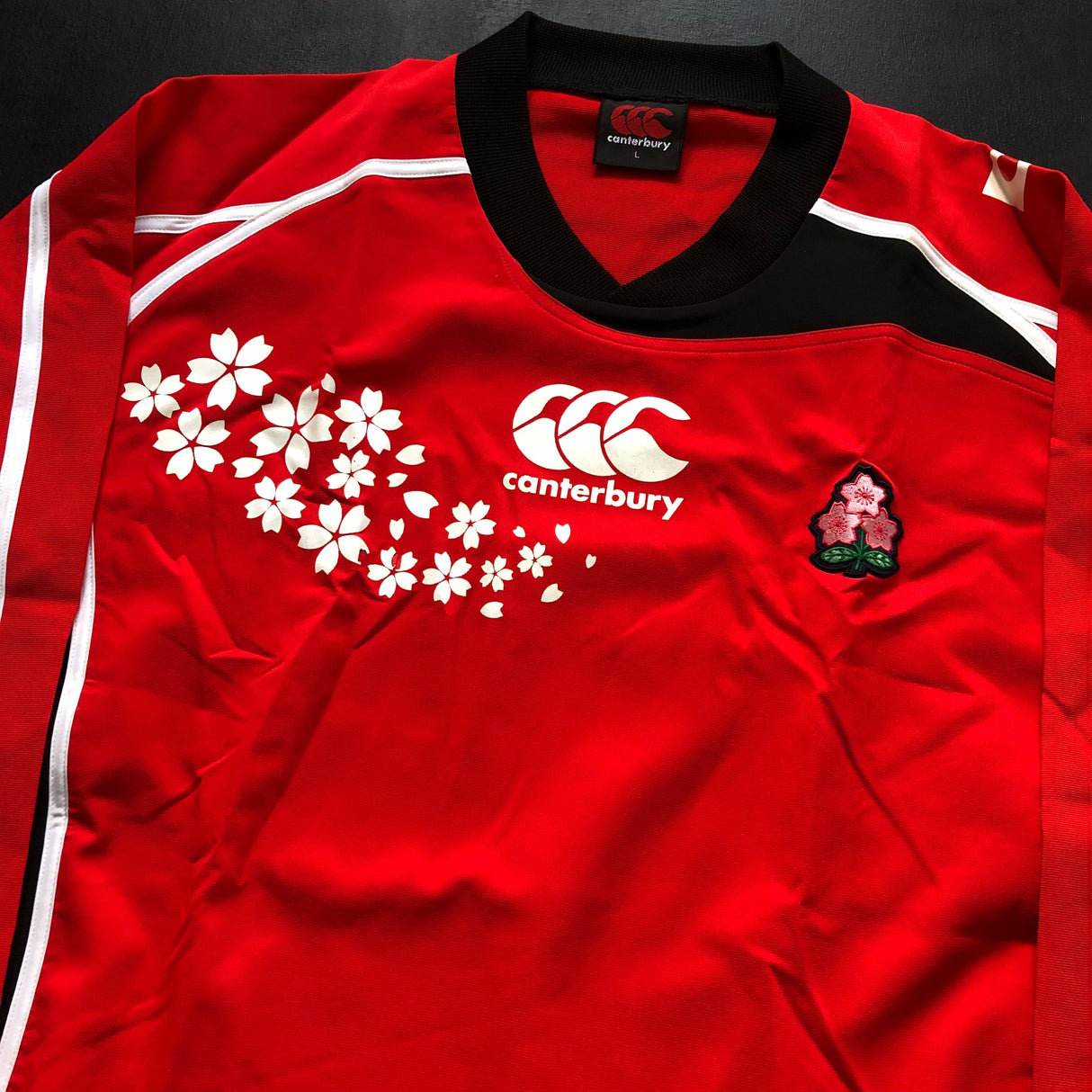 Japan National Rugby Team Training Pullover Large Underdog Rugby - The Tier 2 Rugby Shop 