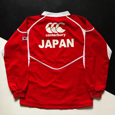 Japan National Rugby Team Training Pullover XL Underdog Rugby - The Tier 2 Rugby Shop 