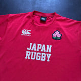 Japan National Rugby Team Training Tee Large Underdog Rugby - The Tier 2 Rugby Shop 