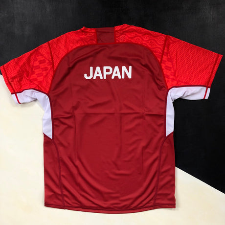Japan National Rugby Team Training Tee (Red) Underdog Rugby - The Tier 2 Rugby Shop 