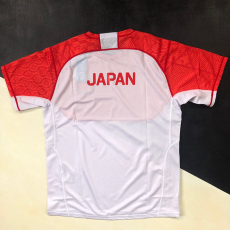 Japan National Rugby Team Training Tee (White) Underdog Rugby - The Tier 2 Rugby Shop 