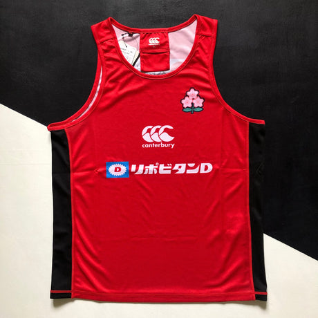 Japan National Rugby Team Training Vest (Red) Underdog Rugby - The Tier 2 Rugby Shop 