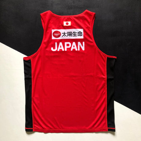 Japan National Rugby Team Training Vest (Red) Underdog Rugby - The Tier 2 Rugby Shop 