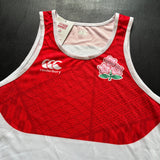 Japan National Rugby Team Training Vest (White and Red) Underdog Rugby - The Tier 2 Rugby Shop 