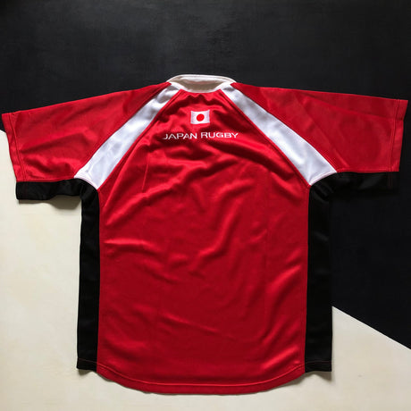 Japan National Rugby Team U19's Jersey 2000's XL Underdog Rugby - The Tier 2 Rugby Shop 