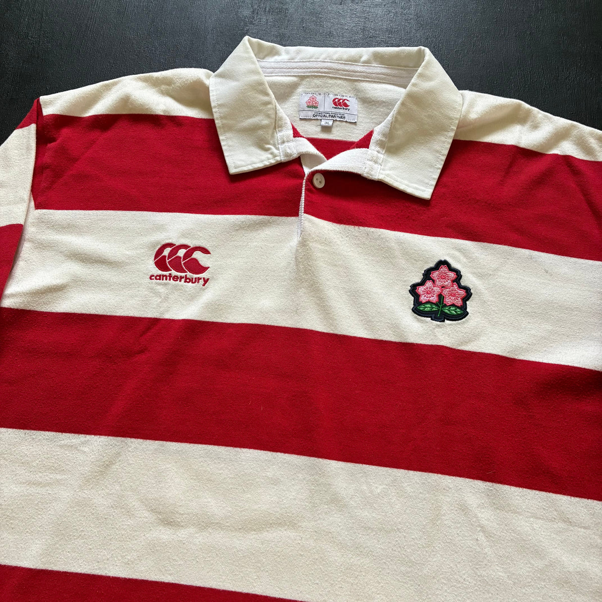 Japan National Rugby Team Vintage Style Jersey 3L Underdog Rugby - The Tier 2 Rugby Shop 