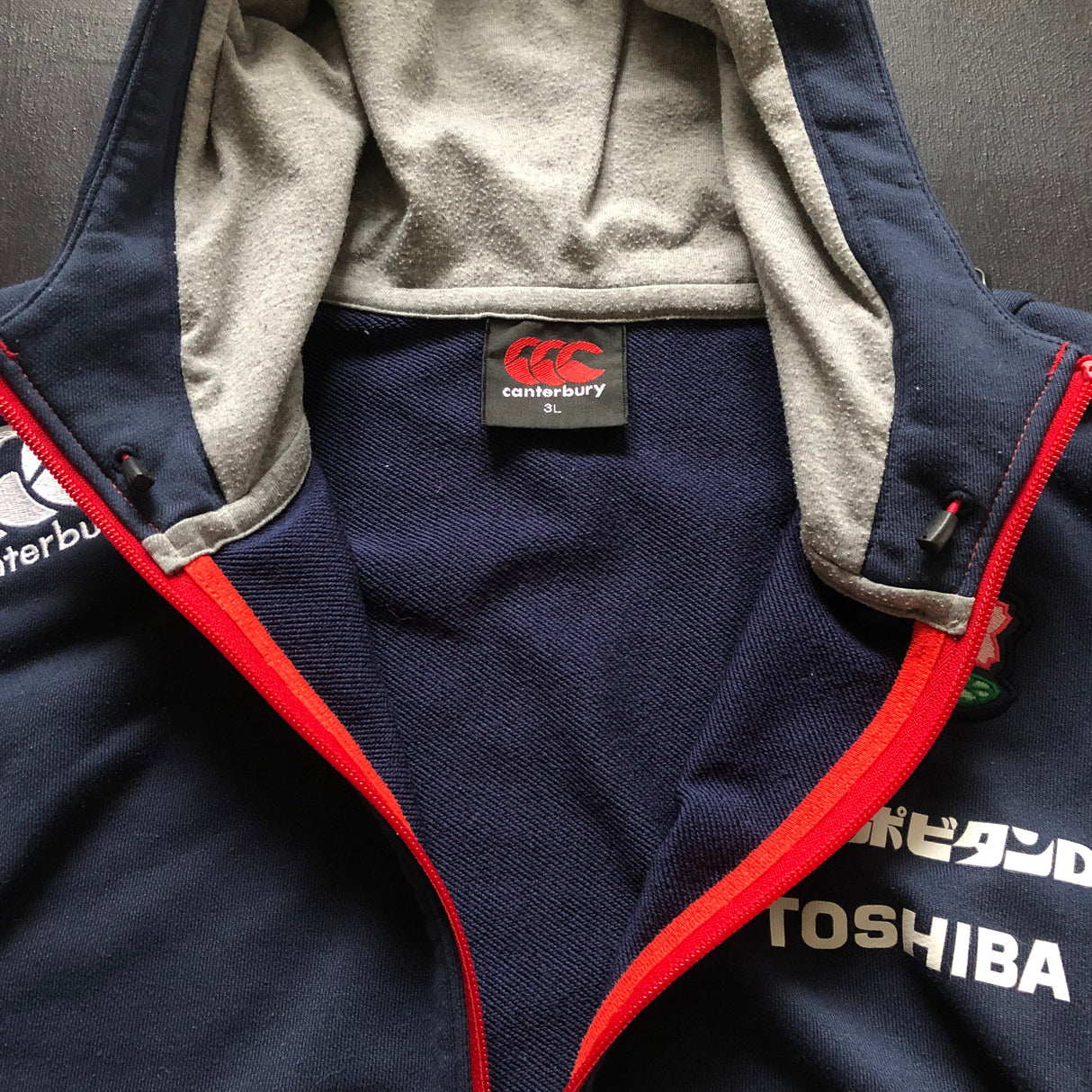 Japan National Rugby Team Zipped Hoodie 3L Underdog Rugby - The Tier 2 Rugby Shop 