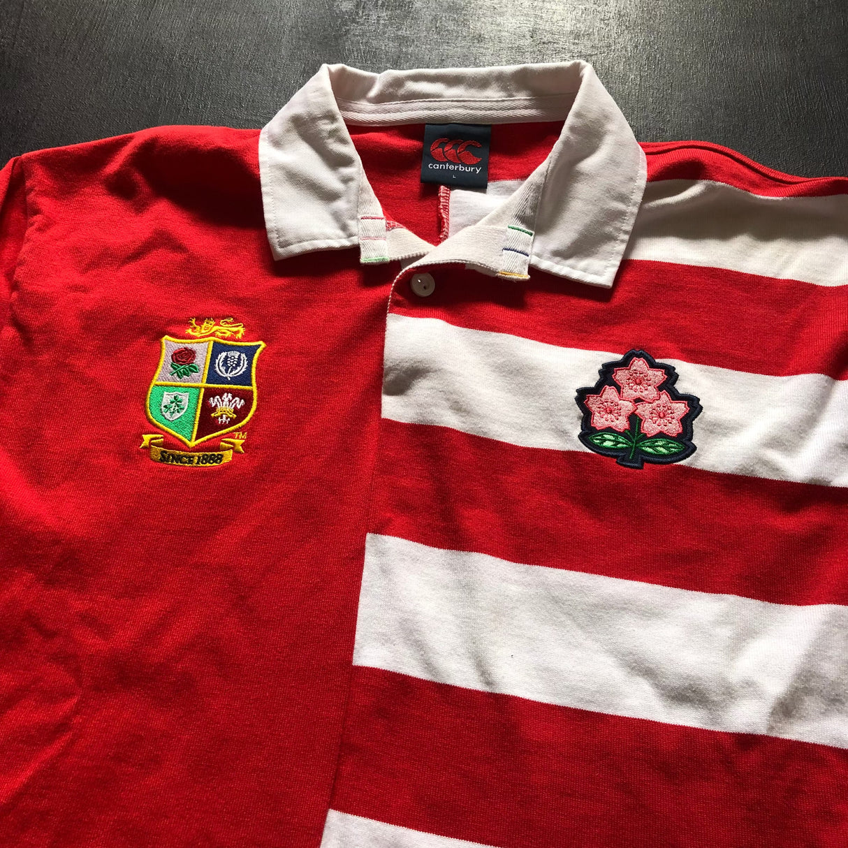 Japan vs Lions Commemorative Rugby Jersey 2021 Large Underdog Rugby - The Tier 2 Rugby Shop 