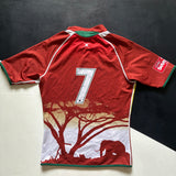Kenya National Rugby Sevens Team Jersey 2012 Player Issue Medium Underdog Rugby - The Tier 2 Rugby Shop 