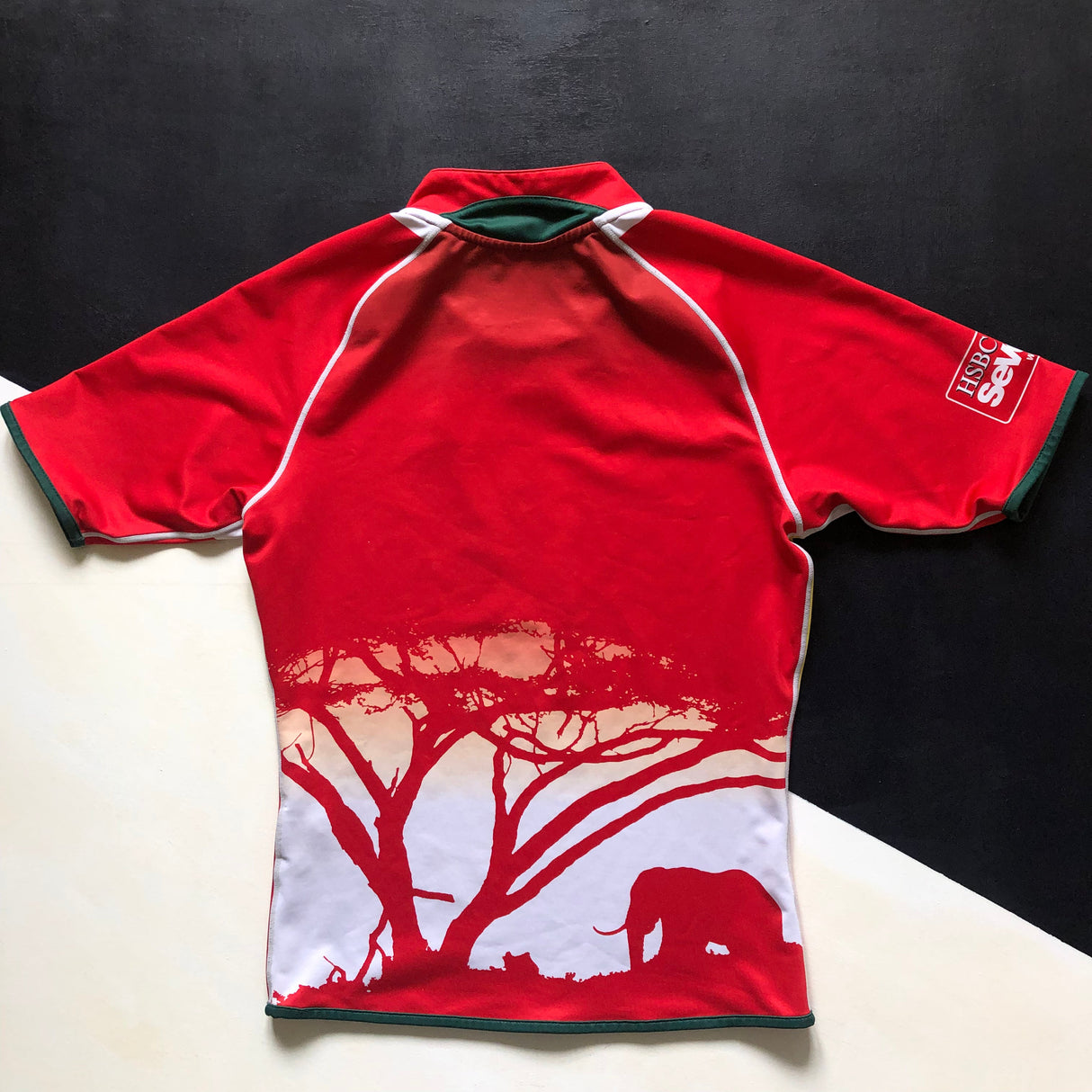 Kenya National Rugby Sevens Team Jersey 2012 Small Underdog Rugby - The Tier 2 Rugby Shop 