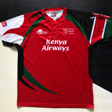 Kenya National Rugby Sevens Team Jersey 2013 3XL Underdog Rugby - The Tier 2 Rugby Shop 