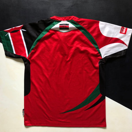 Kenya National Rugby Sevens Team Jersey 2013 XL Underdog Rugby - The Tier 2 Rugby Shop 