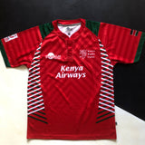 Kenya National Rugby Sevens Team Jersey 2015/16 Medium Underdog Rugby - The Tier 2 Rugby Shop 