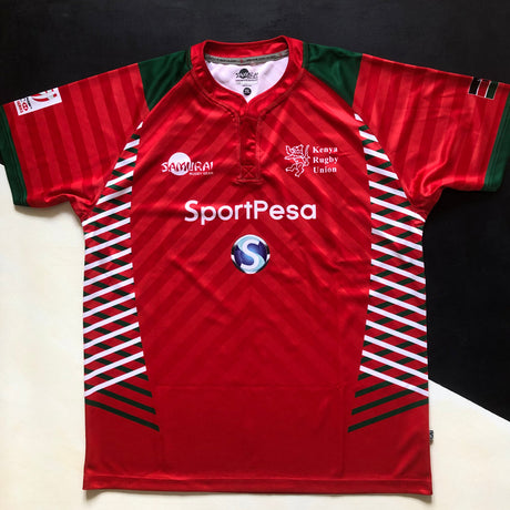 Kenya National Rugby Sevens Team Jersey 2016 2XL Underdog Rugby - The Tier 2 Rugby Shop 