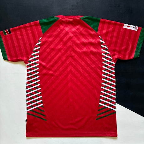 Kenya National Rugby Sevens Team Jersey 2016 Large Underdog Rugby - The Tier 2 Rugby Shop 