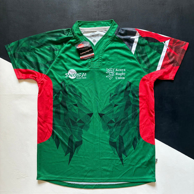 Kenya National Rugby Sevens Team Jersey 2018/19 Away Large BNWT Underdog Rugby - The Tier 2 Rugby Shop 