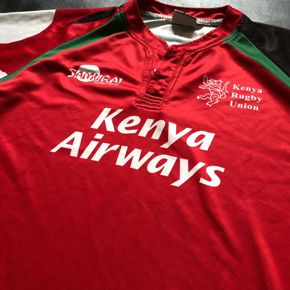 Kenya National Rugby Team Jersey 2013 XL Underdog Rugby - The Tier 2 Rugby Shop 