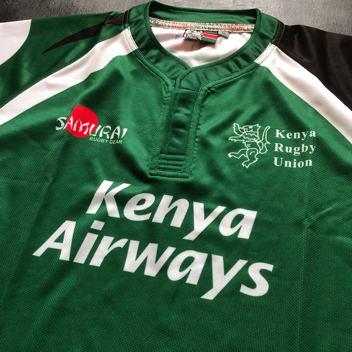 Kenya National Rugby Team Jersey 2013/15 Away XL Underdog Rugby - The Tier 2 Rugby Shop 