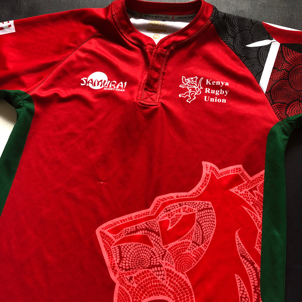 Kenya National Rugby Team Jersey 2018 Medium Underdog Rugby - The Tier 2 Rugby Shop 