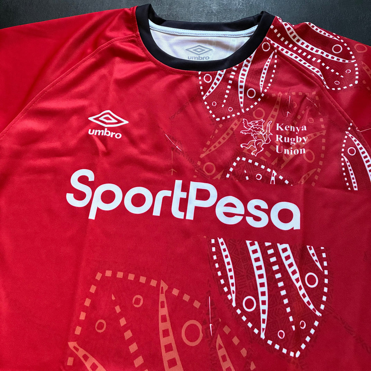 Kenya National Rugby Team Shirt 2024/25 Home Underdog Rugby - The Tier 2 Rugby Shop 