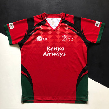 Kenya National Rugby Team Training Jersey Large Underdog Rugby - The Tier 2 Rugby Shop 